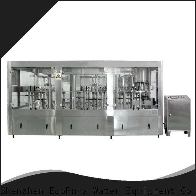 EcoPura machine juice bottling machine international market for upgrade industries
