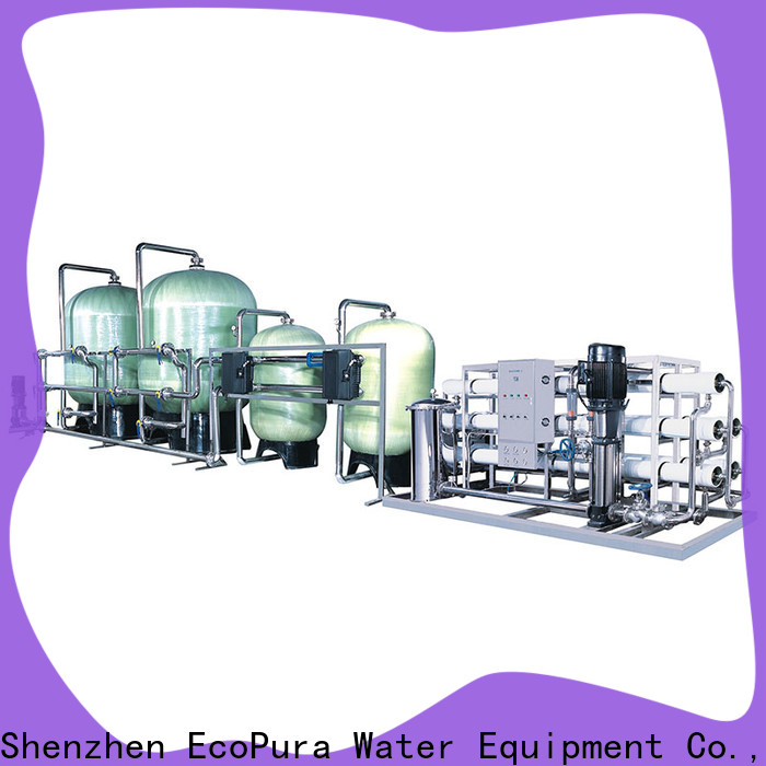 EcoPura standard water treatment equipment for sale exporter for water treatment
