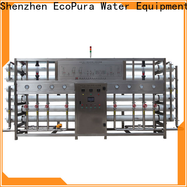 EcoPura osmosis water treatment machine price exporter for the global market