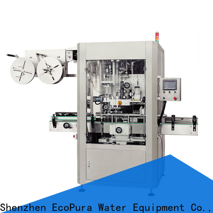 EcoPura double bottle labeler machine overseas market for commerce
