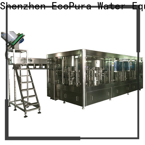EcoPura ISO9001 certified beer filling machine source now for importer