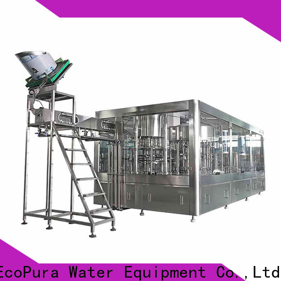 EcoPura 3in1 small liquid filling machine manufacturer for liquids