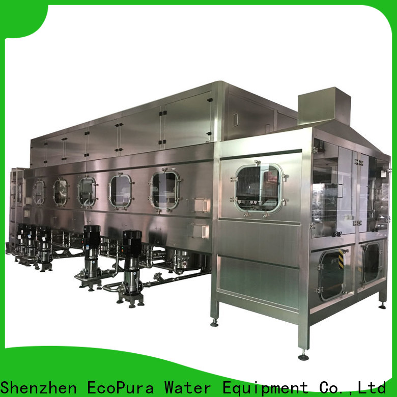 EcoPura 1500bph water filling equipment manufacturer for industrial production