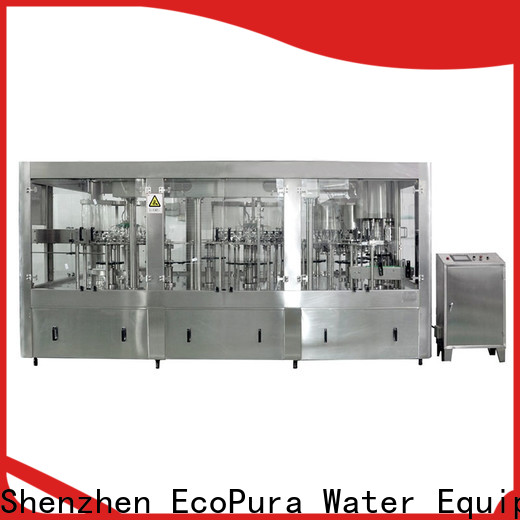 EcoPura unreserved service oil bottling machine producer for importer