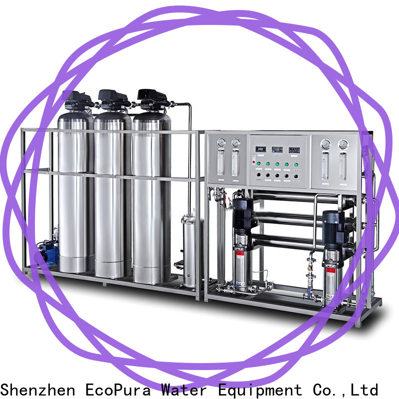 EcoPura strict inspection best water treatment systems exporter for water treatment