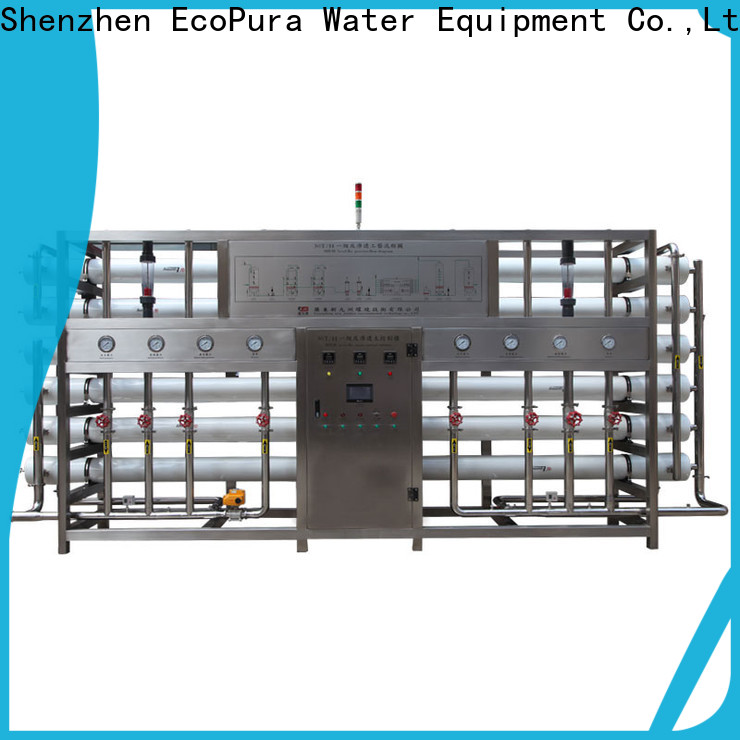 EcoPura 100% quality water treatment machine solution expert for water treatment