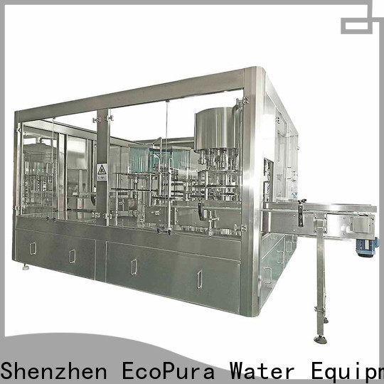 EcoPura OEM ODM water bottle filling machine overseas trader for sale