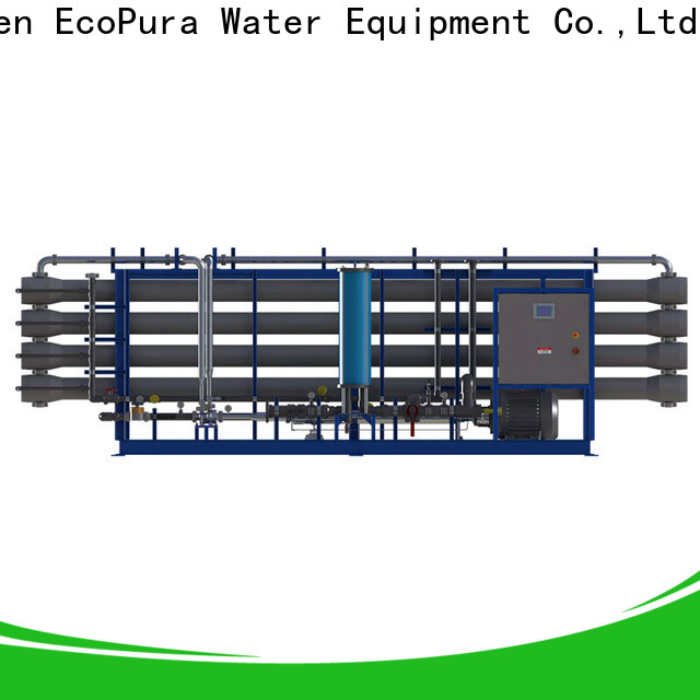 EcoPura premium quality water treatment equipment supplier exporter for the global market