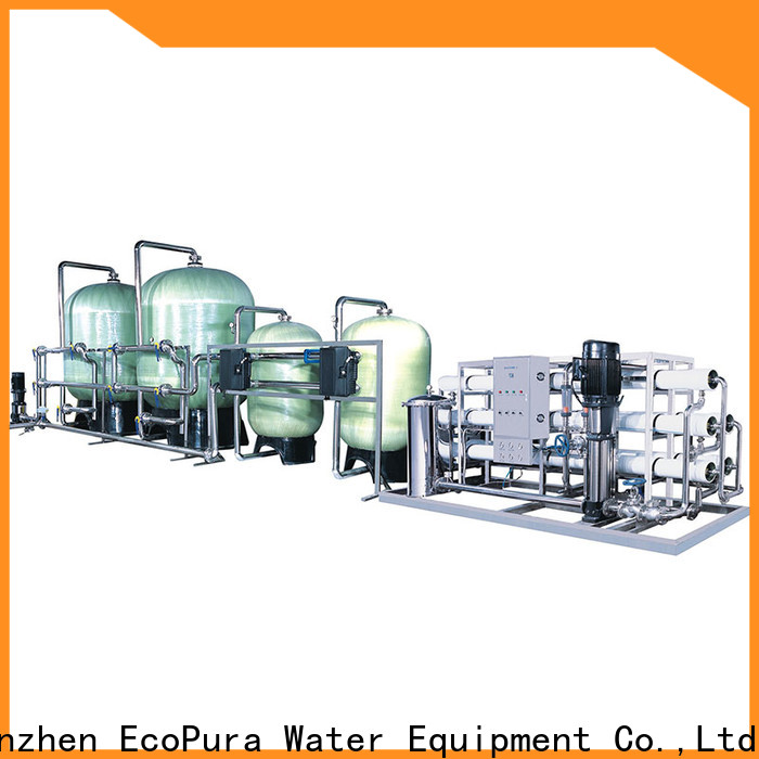 EcoPura 1900gpd6300gpd water treatment machine manufacturers solution expert for water treatment