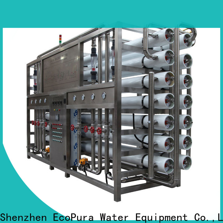 EcoPura 100% quality water treatment equipment supplier exporter for water purification