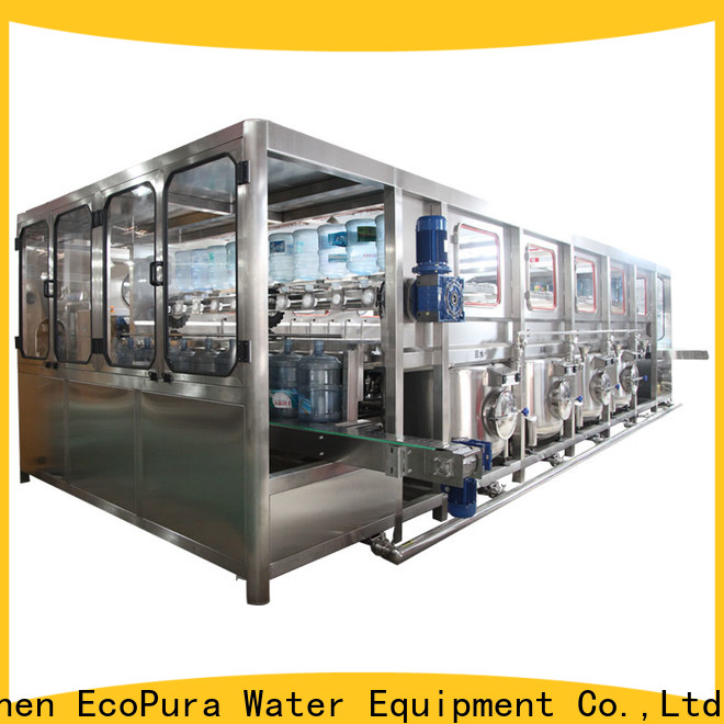 EcoPura 600bph water filling equipment factory for distribution