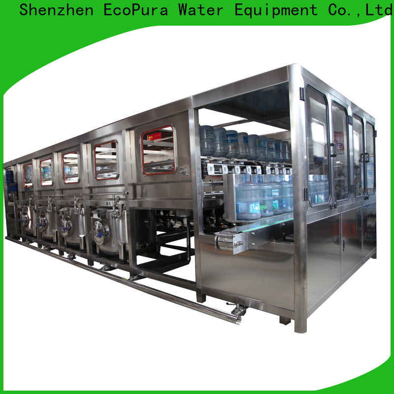 EcoPura water mineral water bottle filling machine manufacturer for distribution