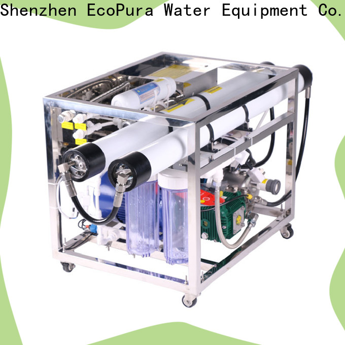 EcoPura 30m3h best water treatment systems solution expert for the global market