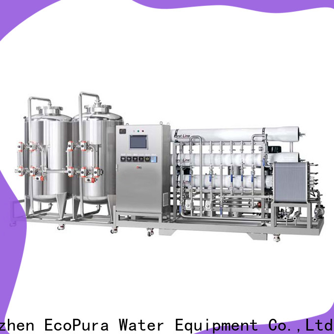 EcoPura 100% quality water process equipment solution expert for water purification