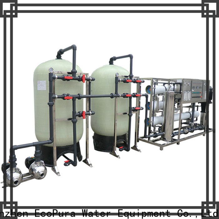 EcoPura premium quality water system equipments exporter for water purification