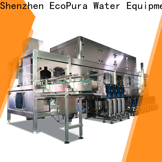 EcoPura hot recommended water filling equipment manufacturer for commercial production
