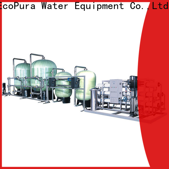 EcoPura equipment water treatment machine manufacturers solution expert for water purification