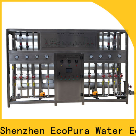 EcoPura 100% quality water treatment plant manufacturers solution expert for the global market