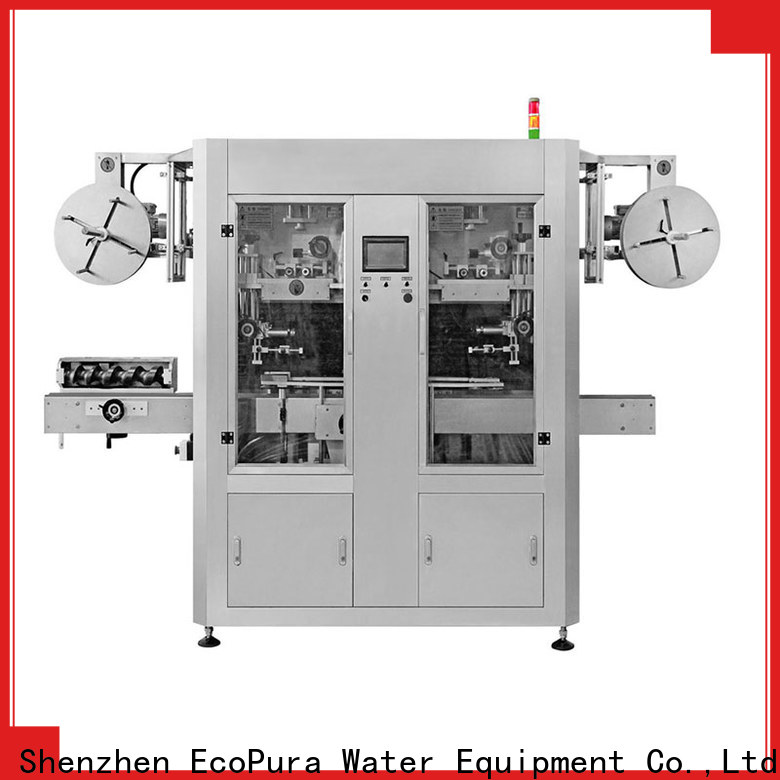 EcoPura ISO9001 certified Bottle Labeling Machine international market for wholesale