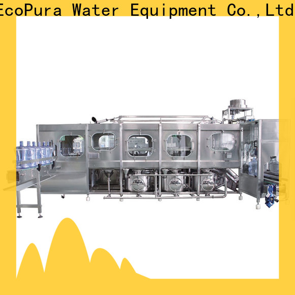 EcoPura water water filling equipment factory for commercial production