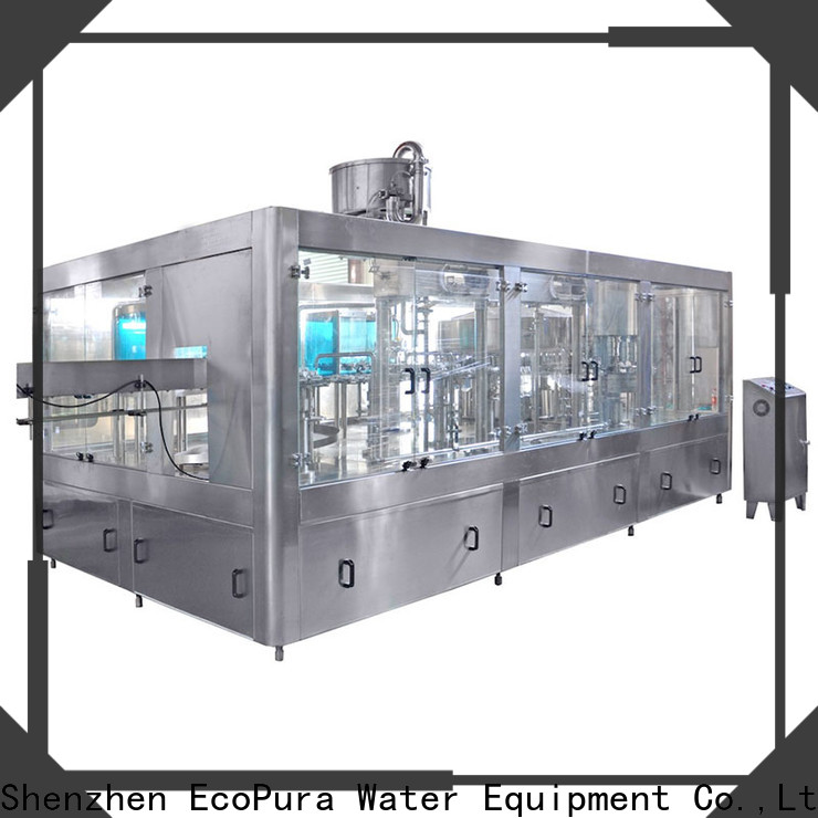 EcoPura csd carbonated soft drinks filling machine factory for upgrade industries
