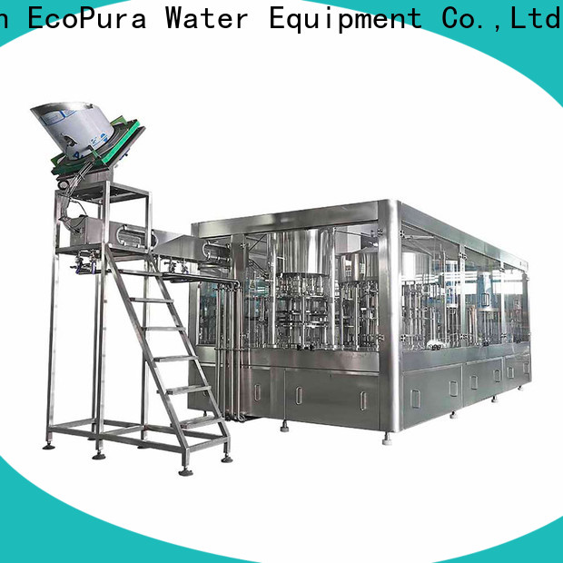 EcoPura low cost bottle filler manufacturer for beverages