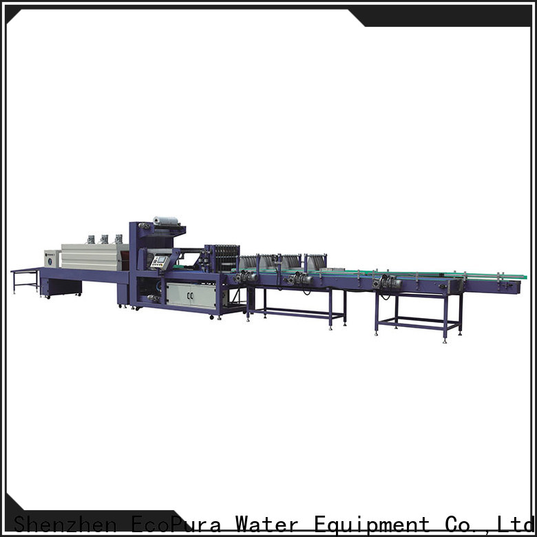 EcoPura unreserved service shrinking wrapping machine for b2b