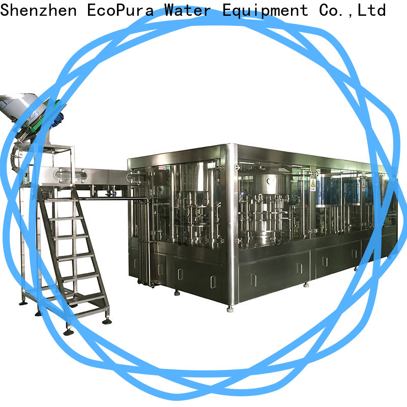 EcoPura 3in1 wine bottling equipment factory for industrial production