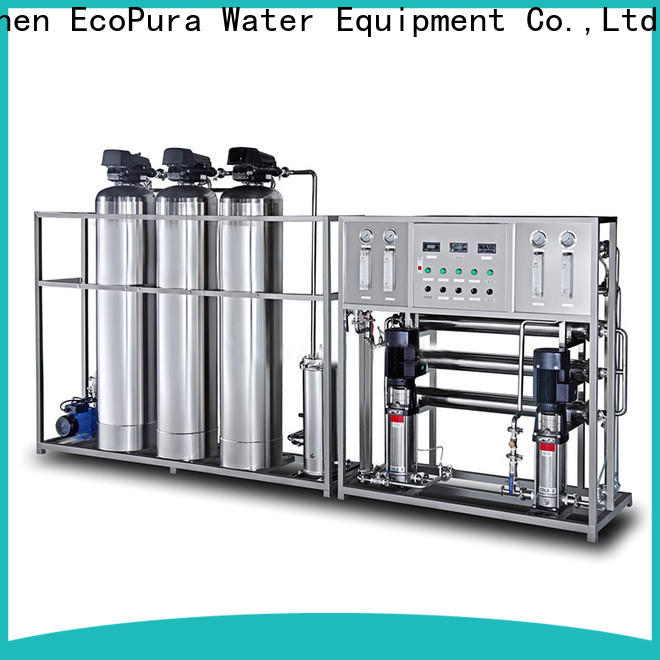 EcoPura ro water treatment equipment solution expert for the global market