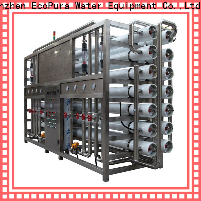EcoPura standard water treatment plant manufacturers exporter for water treatment