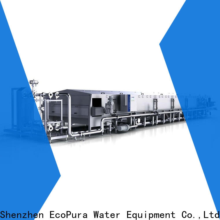 EcoPura tunnel beverage processing equipment supplier for retailer
