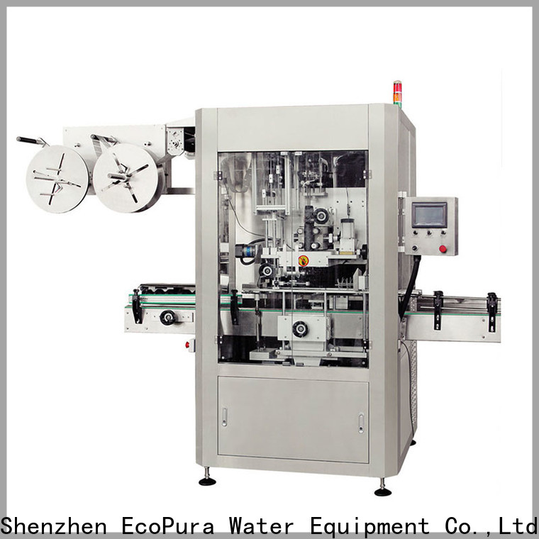 EcoPura head bottle labeler machine overseas market for wholesale