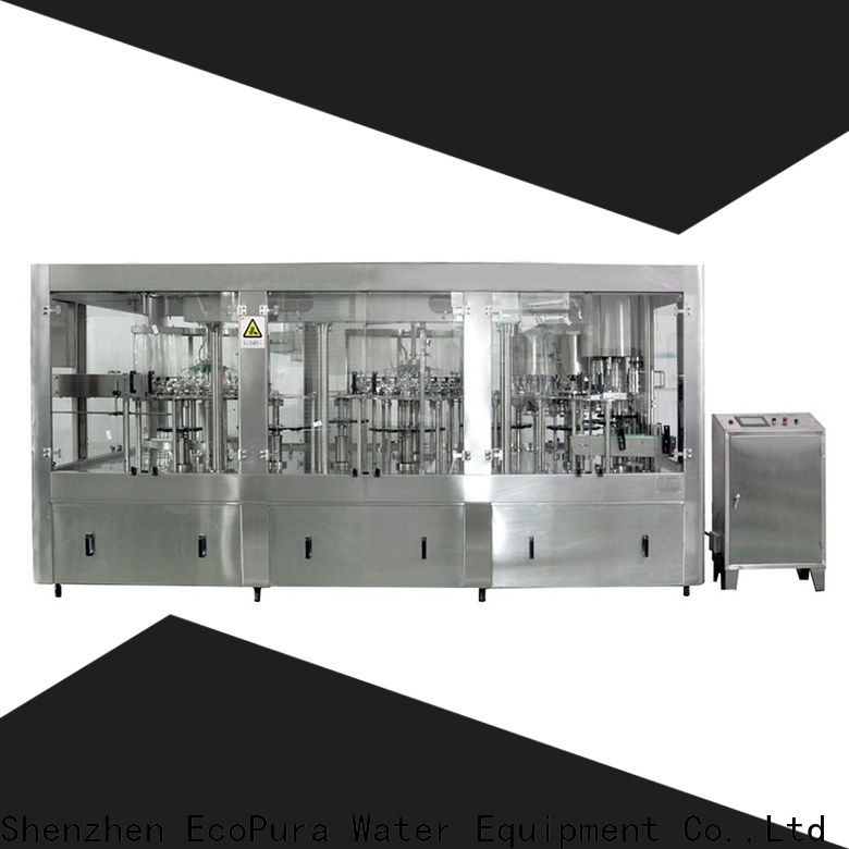 EcoPura dedicated service oil bottling machine international trader for importer