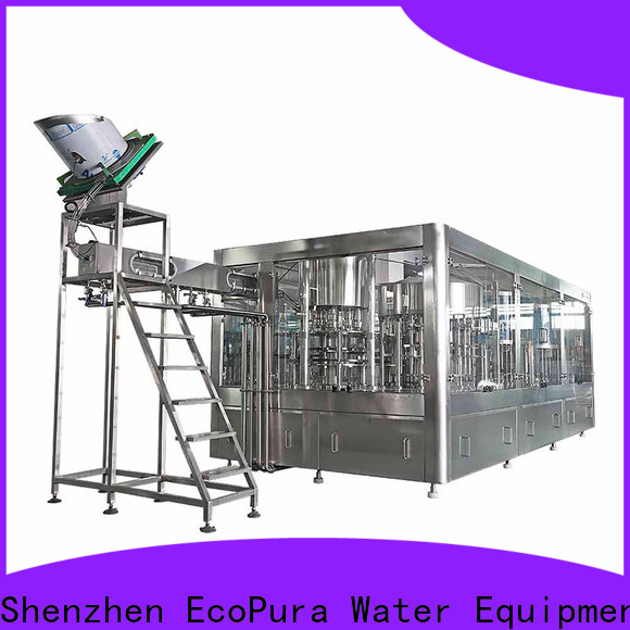 EcoPura machine bottle filler factory for commercial production