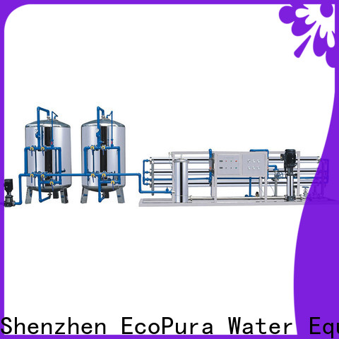 EcoPura strict inspection water treatment process solution expert for the global market