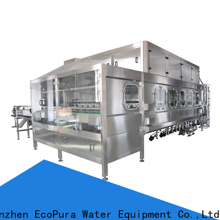EcoPura 600bph mineral water bottle filling machine manufacturer for industrial production