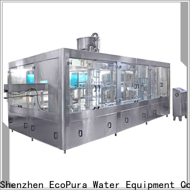 EcoPura latest carbonated soft drinks filling machine trader for upgrade industries
