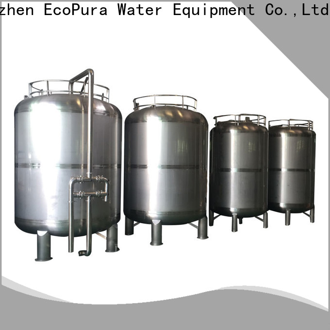 EcoPura 3m3h water treatment machine price solution expert for the global market