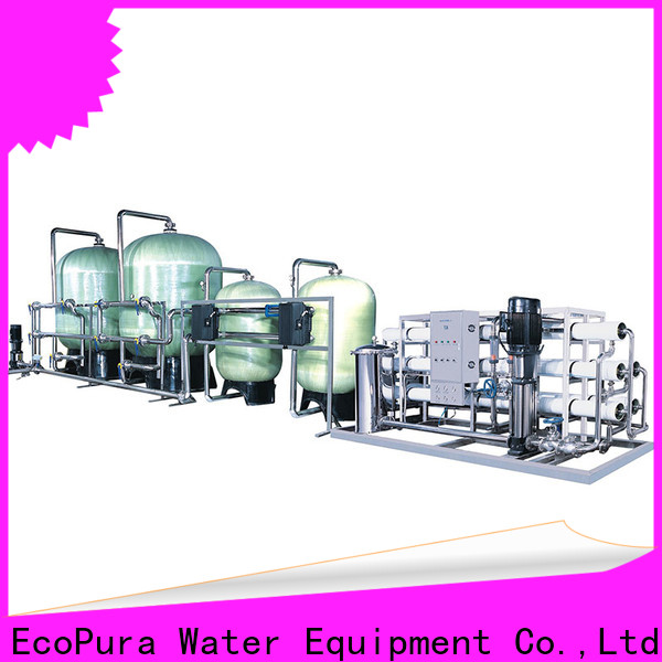EcoPura reverse water system equipments solution expert for water treatment