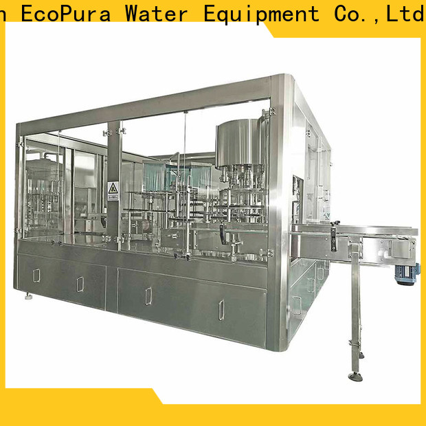 EcoPura 3in1 mineral water filling machine international trader for distribution