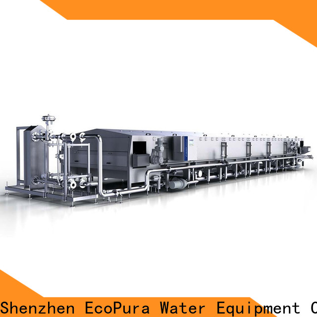EcoPura tunnel beverage processing equipment looking for buyer for industrial production