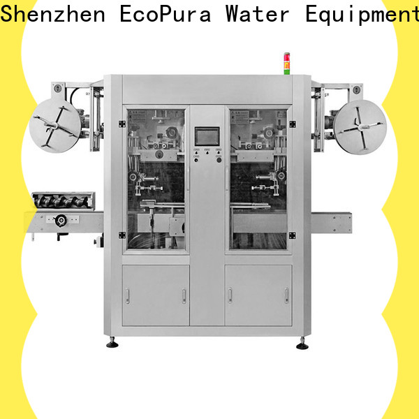EcoPura ISO9001 certified bottle labeler overseas market for wholesale