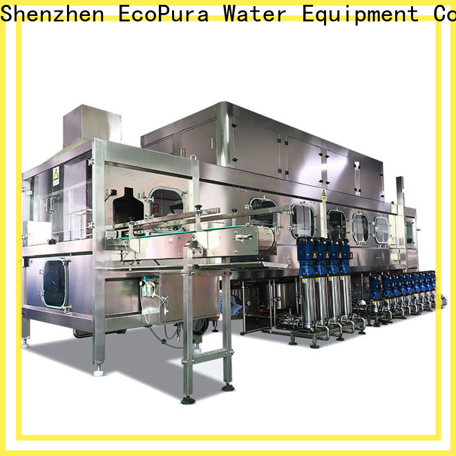 EcoPura most popular filling equipment manufacturer for distribution