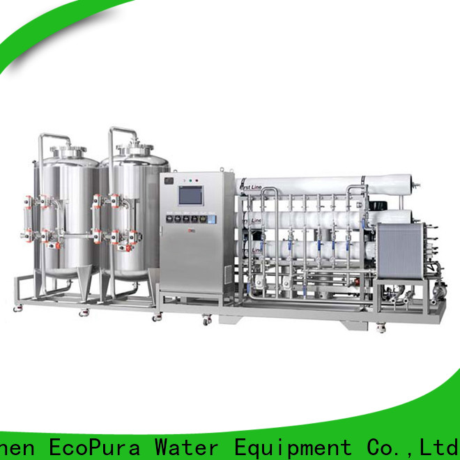 EcoPura 20m3h water process equipment solution expert for the global market