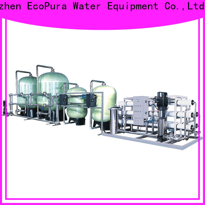 EcoPura 25m3h water treatment products solution expert for the global market