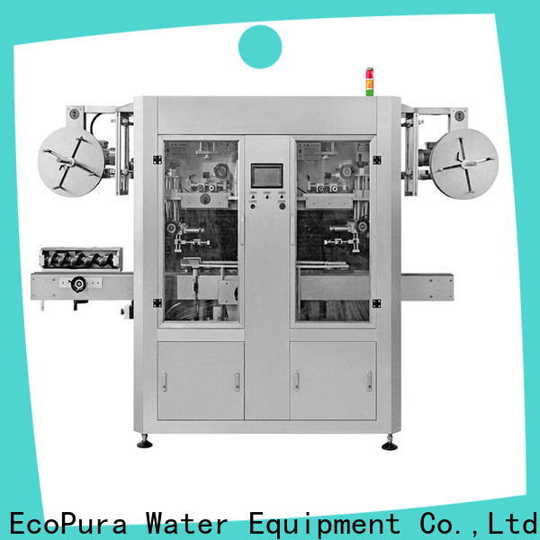 EcoPura low moq bottle labeler international market for commerce