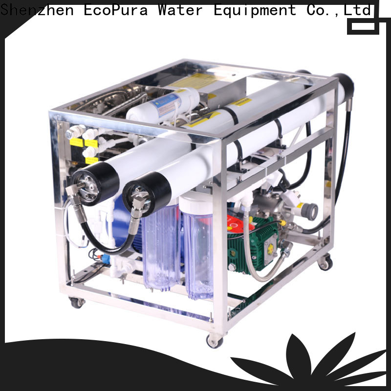 EcoPura seawater water treatment methods solution expert for water purification