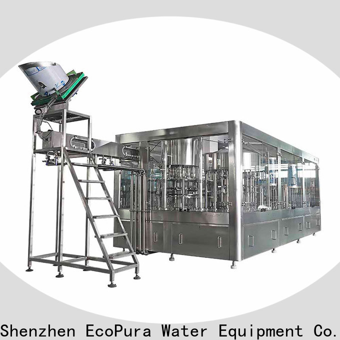 EcoPura affordable automatic liquid filling machine factory for commercial production