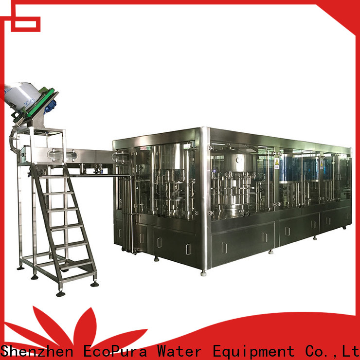 EcoPura filling small liquid filling machine trade partner for beverages