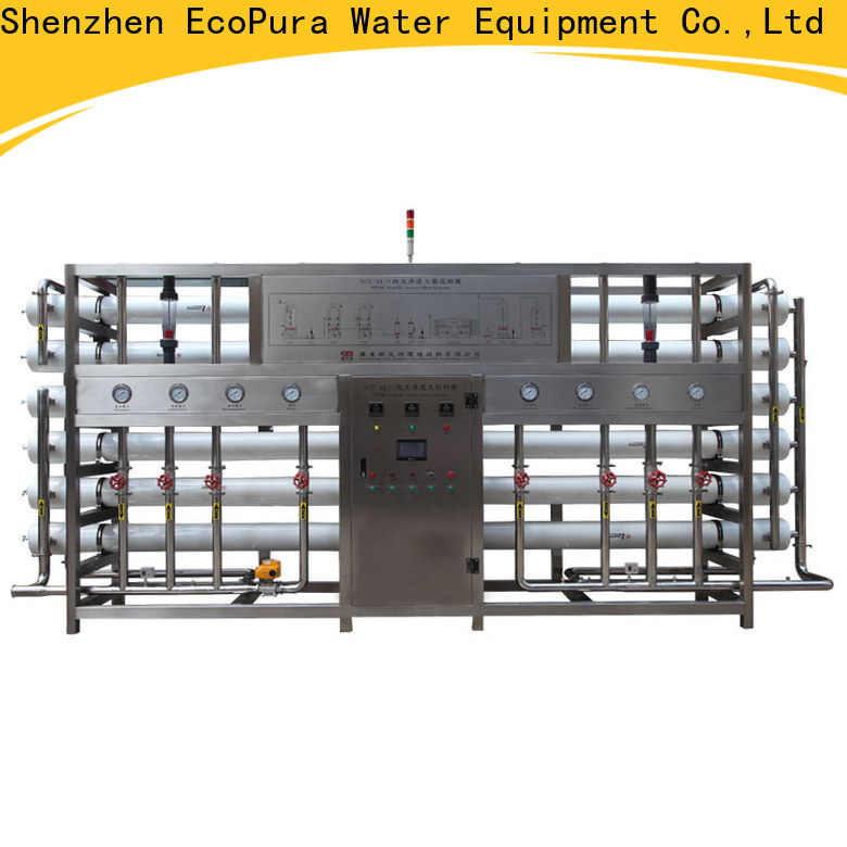 EcoPura standard water treatment machine price exporter for the global market